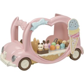 Sylvanian Families: Ružové zmrzlinárske auto