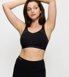 Triumph Triaction Cardio Flow - Minimalizačná športová podprsenka pre extra podporu Triumph BLACK 85H