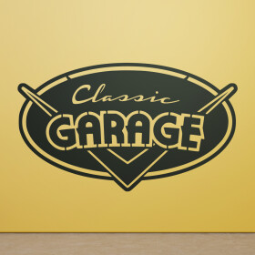 Veselá Stena Samolepka Classic garage
