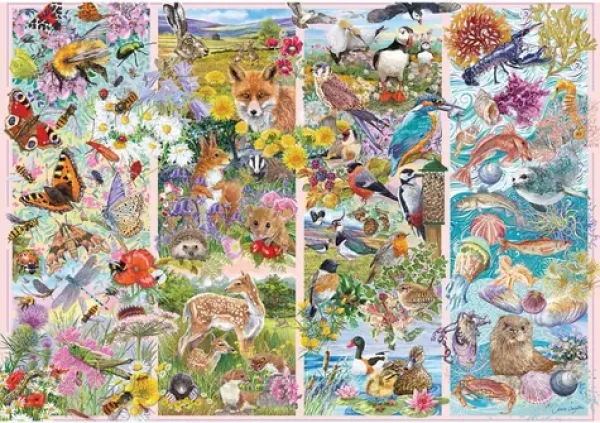 GIBSONS Puzzle Zvedavé tvory