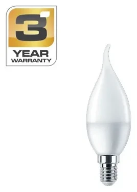 Štandard LED žiarovka BA35 E14 6W / 620lm / 2700K / teplá biela / matná (929002972098)
