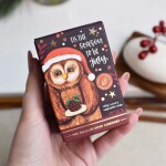 The English Soap Company Vianočné mydlo Christmas Owl - 100 g