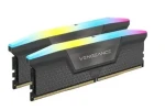 Corsair Vengeance RGB 32GB (2x16GB) 6000MHz sivá / DDR5 / PC5-48000 / CL38 / XMP 3.0 / EXPO / 1.35V (CMH32GX5M2B6000Z38)