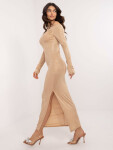 Dámske šaty DHJ SK 20093.17 Camel beige - FPrice one size camel