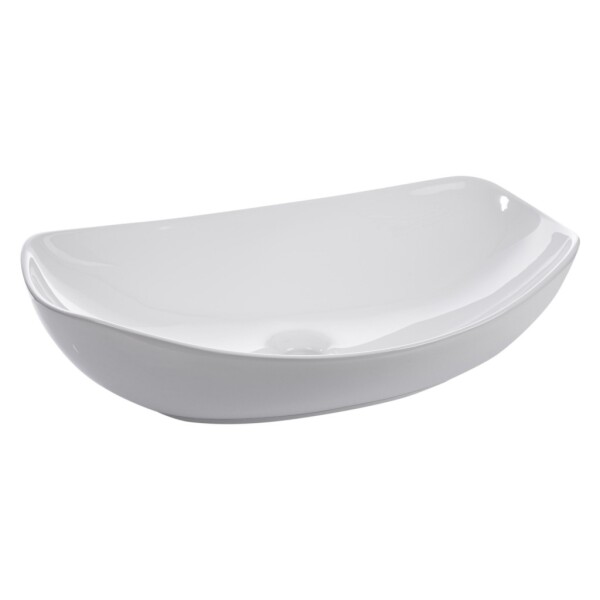 KERRA - Umývadlo na dosku KR-901 (biele) 5907548117502