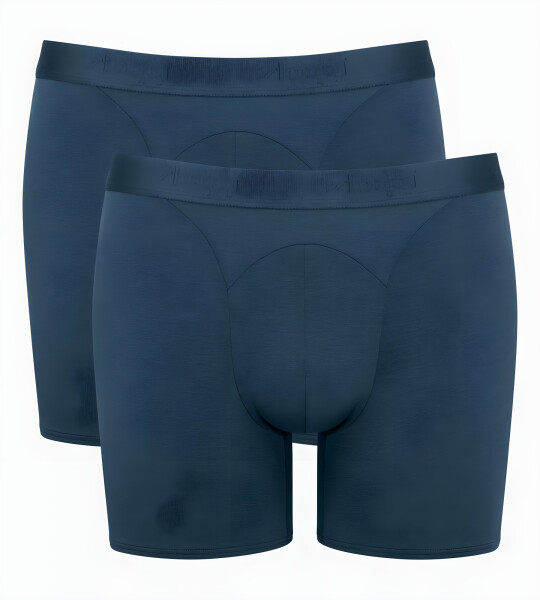 Pánske boxerky Sloggi men EVER Soft Short 2P zelené tmavá modř (00SR) 000L