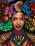 Norimpex Diamantové maľovanie Africká žena