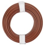 Donau Elektronik 175-018 opletenie / lanko LiY 1 x 0.75 mm² + 1 x 0.75 mm² hnedá 1 ks; 175-018