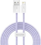 Baseus CALD040105 Kábel USB-A (M) - Lightning (M) 2 m fialová (CALD040105)