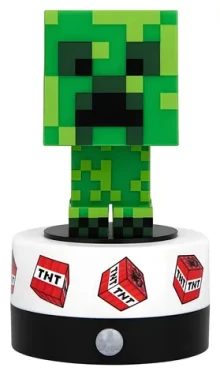 Paladone Creeper Minecraft / Nočné svetlo / zvukový efekt / senzor pohybu (PP14329MCFEPM)