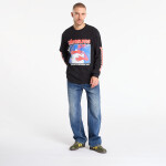 Tričko PLEASURES Embrace Long Sleeve Pigment Black XL