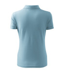 Pique Polo Dámske voľné polo tričko sky blue 2XL