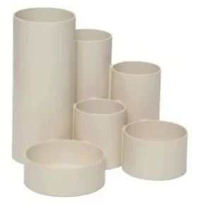 Maul MAULtubo Recycling biela / Stojanček na písacie potreby / 6 priehradok / recyklovaný plast (4115602)