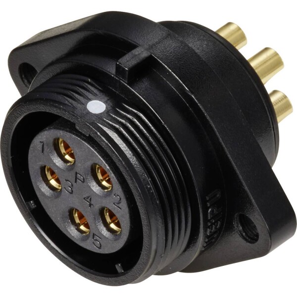 Weipu SP2113 / S 5 guľatý faston, 1 ks; SP2113 / S 5