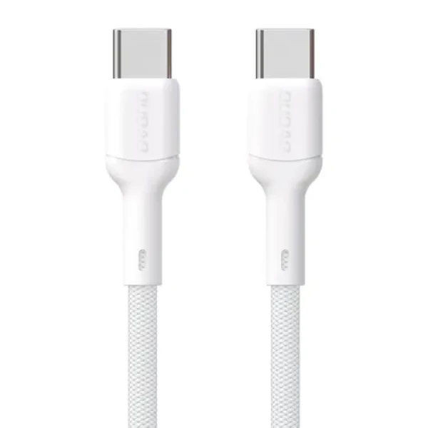 Dudao Dátový kábel L9C / USB-C / USB-C / 65W / 1 m / biela (195955)