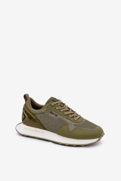 Pánske tenisky na platforme Big Star HI-POLY SYSTEM - khaki 44