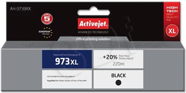 Activejet Toner AH-973BRX / HP 973XL L0S07AE (Black)