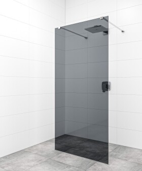 Sprchová zástena Walk-in 80 cm SAT vo farbe profilu chróm SATBWI80KSZAV SATBWI80KSZAV