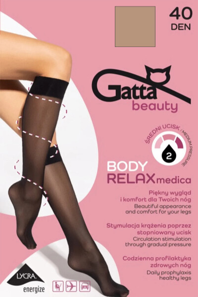 Gatta Relaxmedica 40 DEN farba:daino 35-38