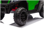 Mamido Elektrické autíčko Buggy Speed 24 V 4×200 W 6 kolies zelené