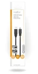 Nedis USB kábel USB-A - Micro-B čierna / USB kábel / USB 2.0 / 480 Mbps / 1 m / plochý (CCGP60505BK10)
