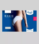 Dámske nohavičky Sloggi Basic+ Tai 2P biele WHITE 40