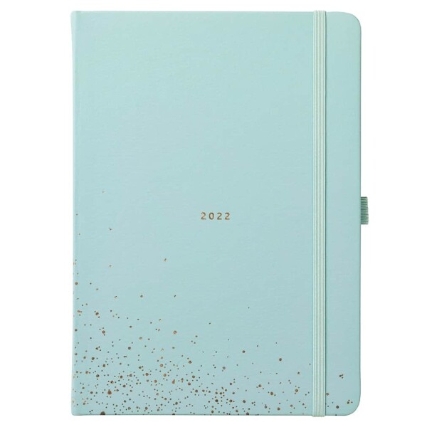 Busy B Denný diár Dual Day A Page Seafoam Faux 2022