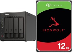 Qnap TS-453E-8G + Seagate IronWolf 12TB (ST12000VN0008)