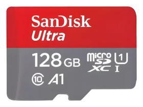 SanDisk Ultra microSDXC 128GB + adaptér / Pamäťová karta / Class 10 / UHS-I (SDSQUAB-128G-GN6MT)