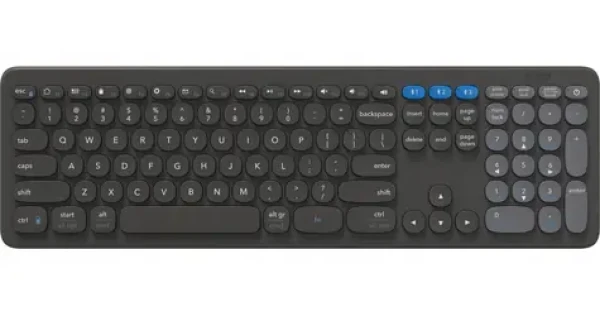 ZAGG Bezdrôtová univerzálna klávesnica čierna / Klávesnica / Qi nabíjanie / 108 kláves / EN layout (103211030)