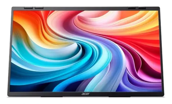 23,8" Acer PD243YE čierna / Prenosný duálny monitor / IPS / Full HD 1920x1080 / 100Hz / 4ms / USB-C (UM.QP3EE.E01)