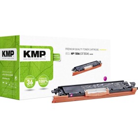 KMP H-T187 toner náhradný HP 130A, CF353A purpurová 1000 Seiten kompatibilná náplň do tlačiarne; 2527,0006