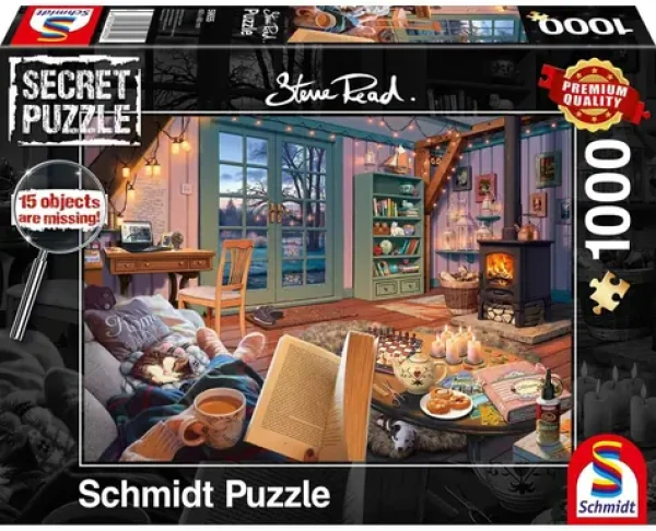 Schmidt Puzzle Secret V prázdninovom dome