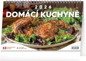 NOTIQUE Stolný kalendár Domáca kuchyňa 2026, 23,1 x 14,5 cm (PGS-35331)