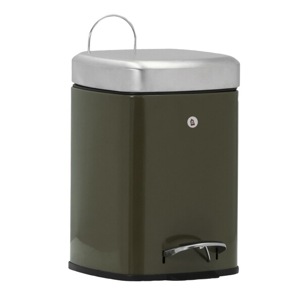 House Doctor Kovový odpadkový kôš Sort Deep Green 6 l