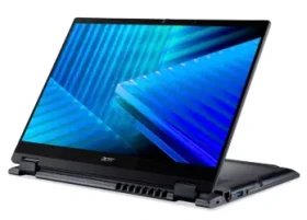 Acer TravelMate P4 Spin modrá / Notebook 2-in-1 / 14" WUXGA T / Intel Core Ultra 7 255U / 32 GB / 1 TB SSD / W11P (NX.BF8EG.007)