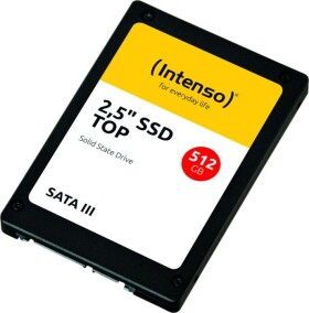 INTENSO Top Performance 512GB / 2.5 SSD / SATA III / RW: 520 500 MBps / IOPS: 133K / 128K (3812450)