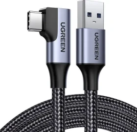 Ugreen čierna / Kábel USB-A - USB-C / 1 m / 5 Gbit/s (20299)