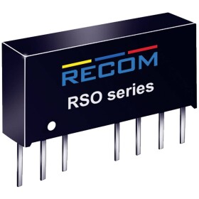 RECOM RSO-2412DZ DC / DC menič napätia -12 V, 12 V -0.042 A 1 W Počet výstupov: 2 x; RSO-2412DZ
