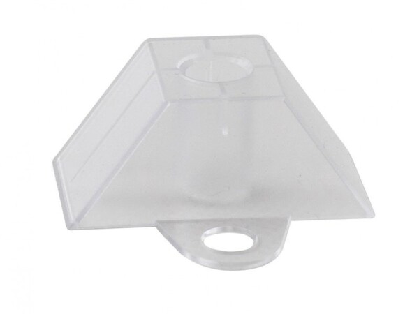 Distančná podložka (trapéz) 18 mm, číra (76 × 18 mm) – 20 ks / bal