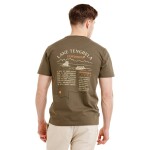 Bushman Pánske tričko Wamukot, khaki M
