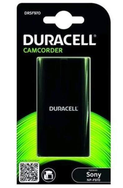 DURACELL Batéria - DRSF970 pre Sony MP-F970 / čierna / 7800mAh / 7.2V (DRSF970)