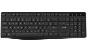 Genius KB-7200 čierna / Bezdrôtová klávesnica / USB 2.4 GHz / Copilot / CZ+SK layout (31320002409)