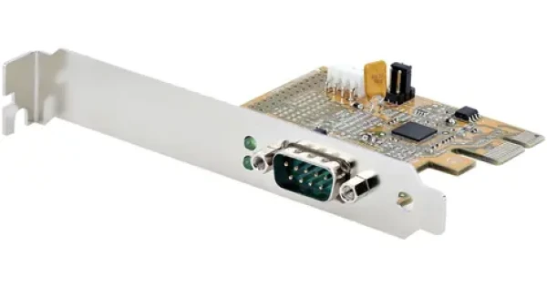 StarTech PCIe karta 1x sériový RS-232 / Radič / PCI Express / Asix AX99100 (11050-PC-SERIAL-CARD)