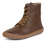Detská zimná barefoot obuv TEX LACES Brown, Froddo, G3160236-1, hnedá - 33