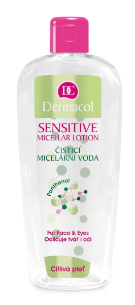 Dermacol Sensitive čistiaca micelárna voda