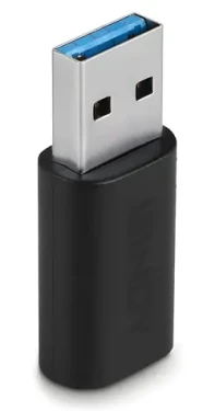 Lindy USB-A - USB-C čierna / Adaptér / USB 3.2 (41904)