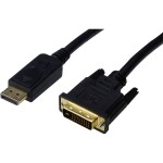 Digitus DisplayPort / DVI káblový adaptér Konektor DisplayPort, DVI-D 24+1pol. Zástrčka 3.00 m čierna AK-340306-030-S Kábel DisplayPort; AK-340306-030-S