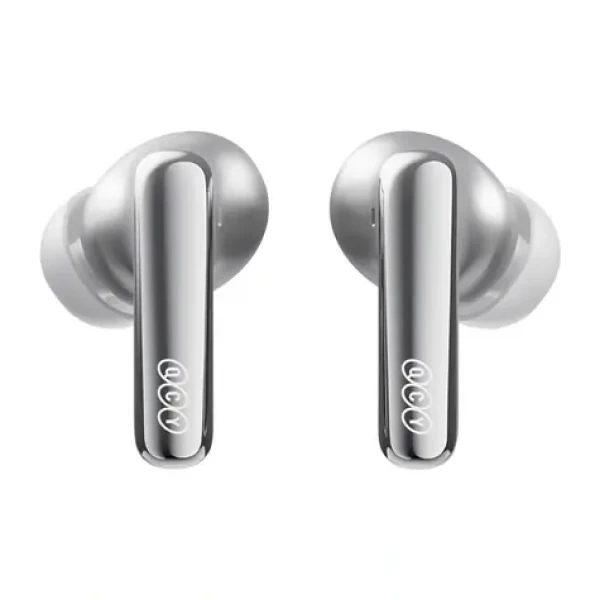 QCY HT18 Lite Titanové / Bezdrôtové slúchadlá / TWS / ANC / Bluetooth 6.0 / LDAC / IPX5 (HT18 Lite Titanium)