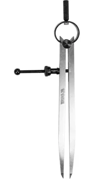 YATO Kružidlo s pružinou 150 mm / Kružítko / dĺžka ramien 150 mm / uhlíková oceľ (YT-72106)